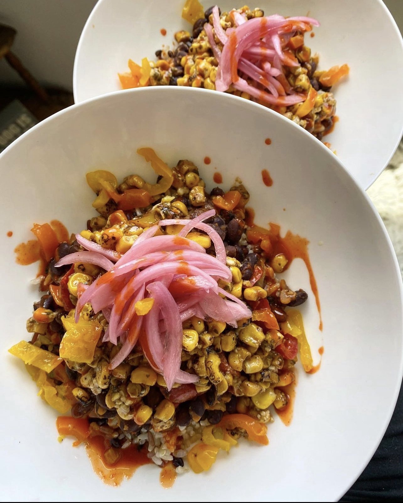 15-Minute Corn and Bean Bowls