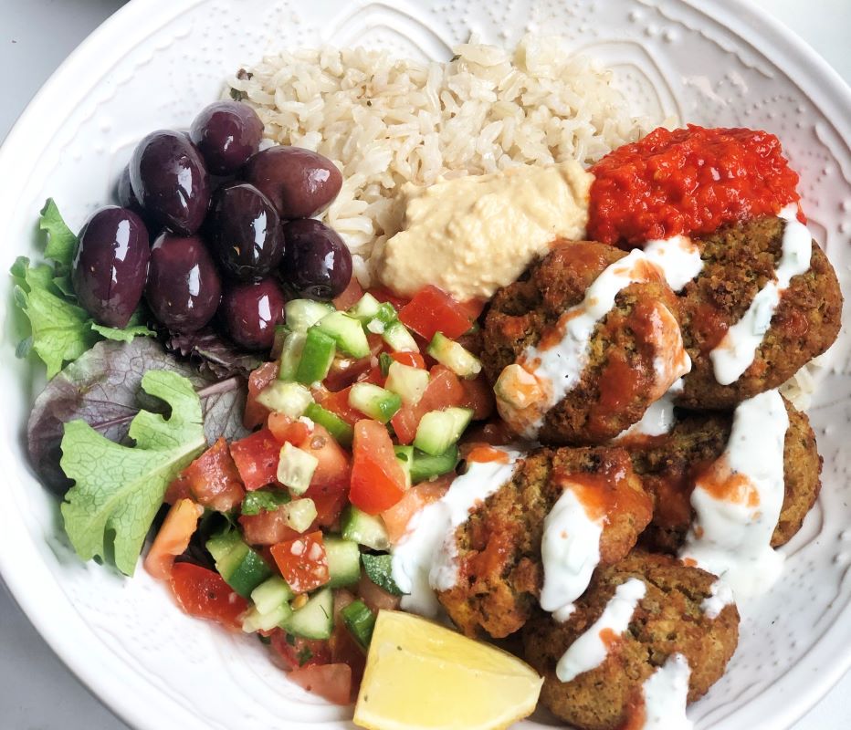 15 Minute Falafel Bowl