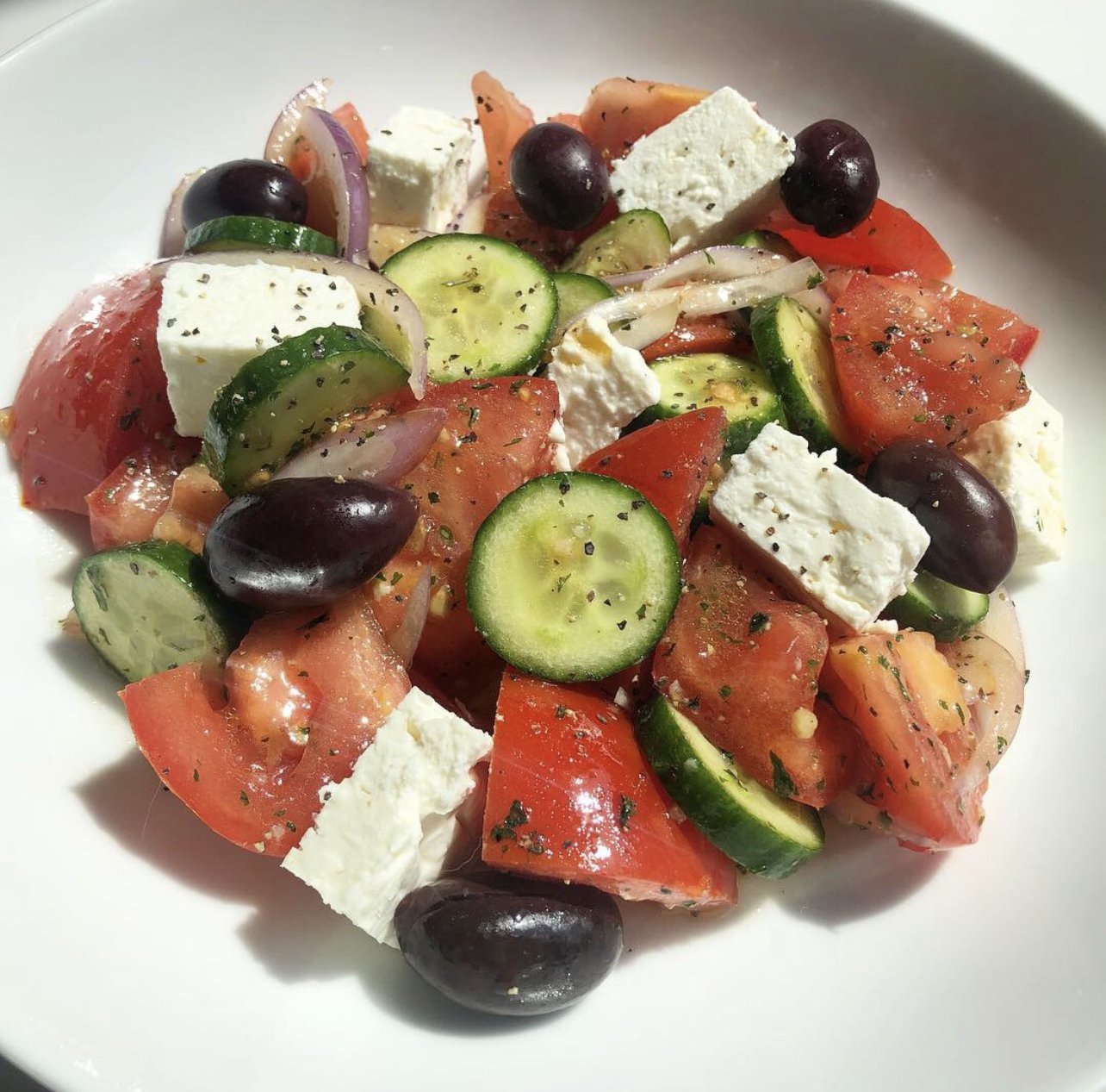 Greek Tomato Salad