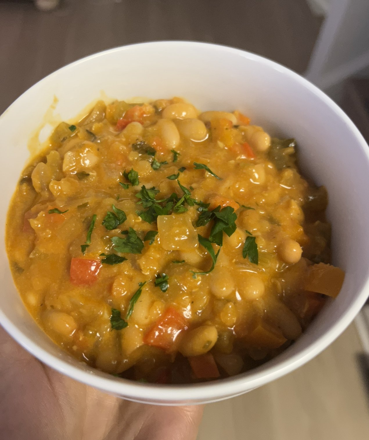 Buffalo White Bean Soup