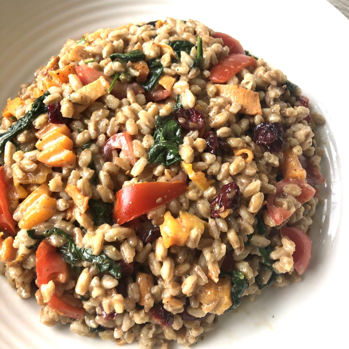 Butternut Squash Fall Farro Salad