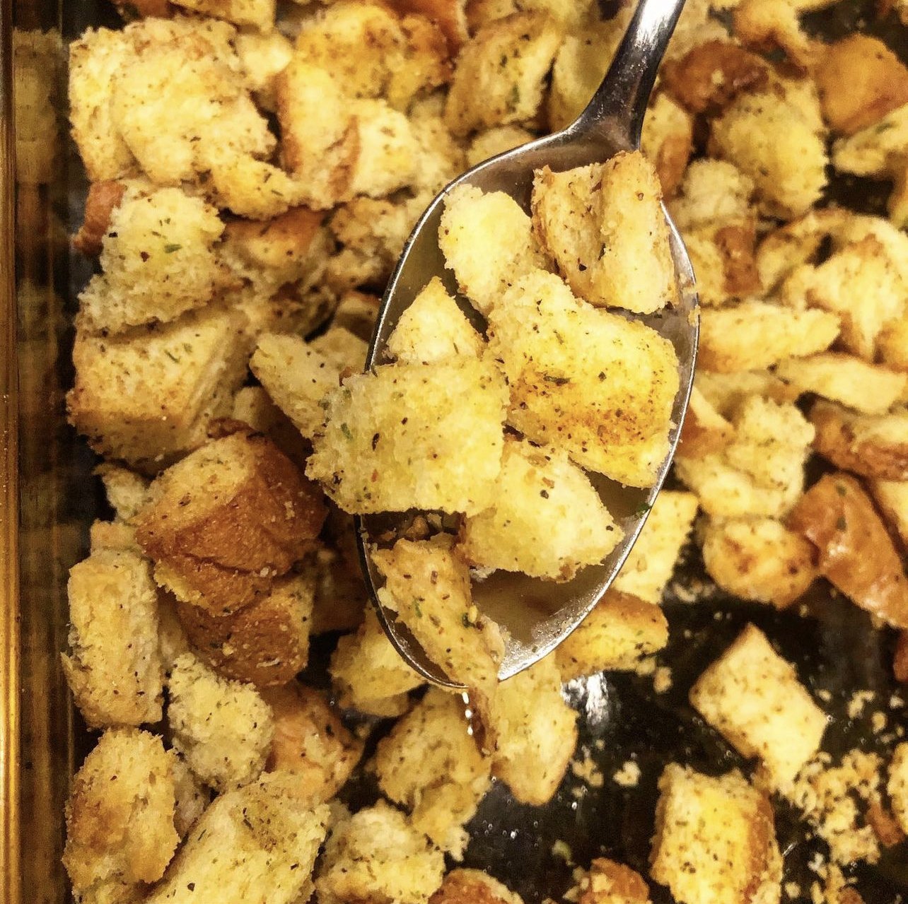 Italian Herb Croutons