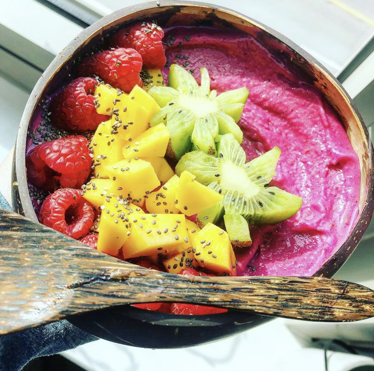 Sunrise Mango Pitaya Breakfast Bowl
