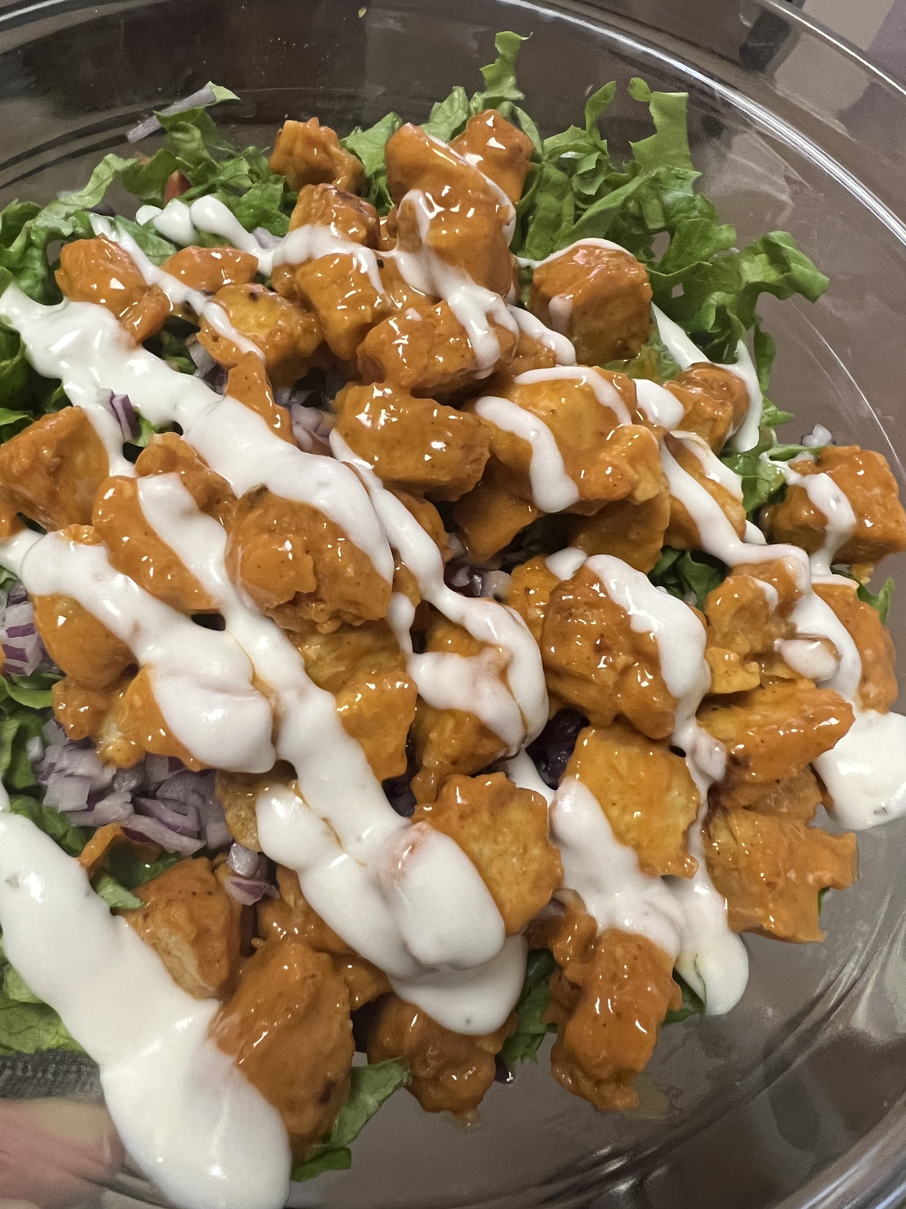 Buffalo Jack-fruit Salad