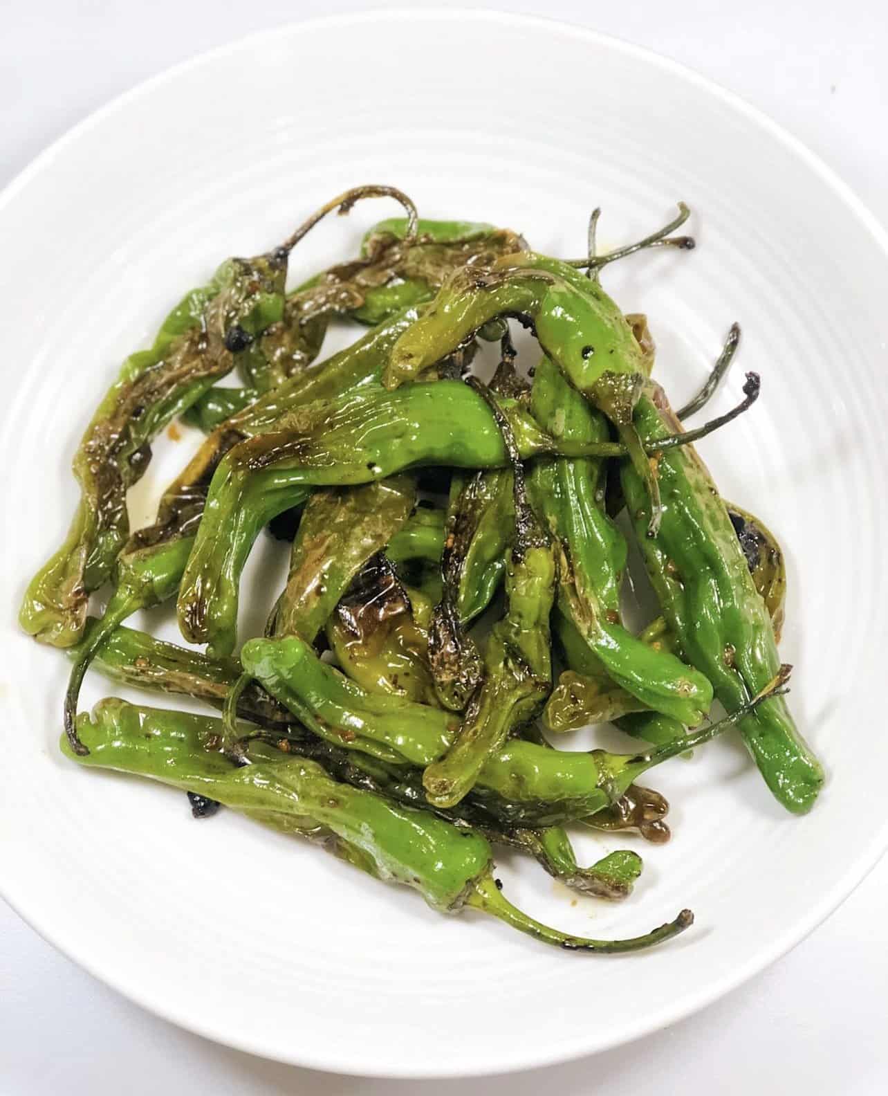 Blistered Shishito Peppers